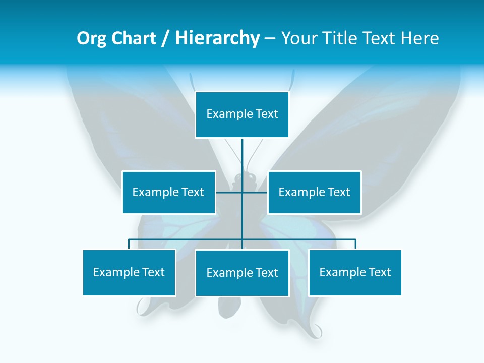 Round Insect Yellow PowerPoint Template