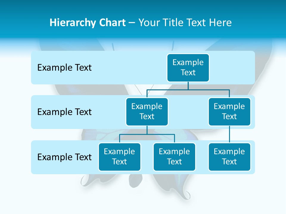Round Insect Yellow PowerPoint Template
