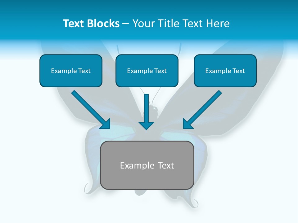 Round Insect Yellow PowerPoint Template