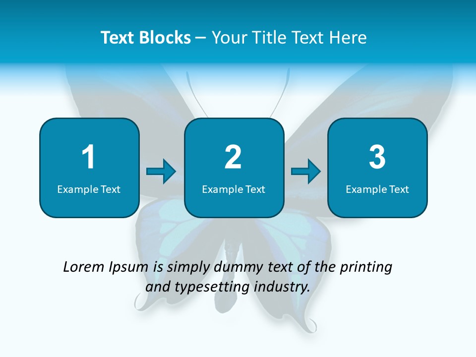 Round Insect Yellow PowerPoint Template