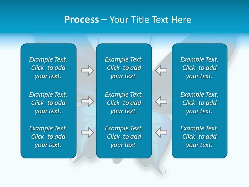 Round Insect Yellow PowerPoint Template