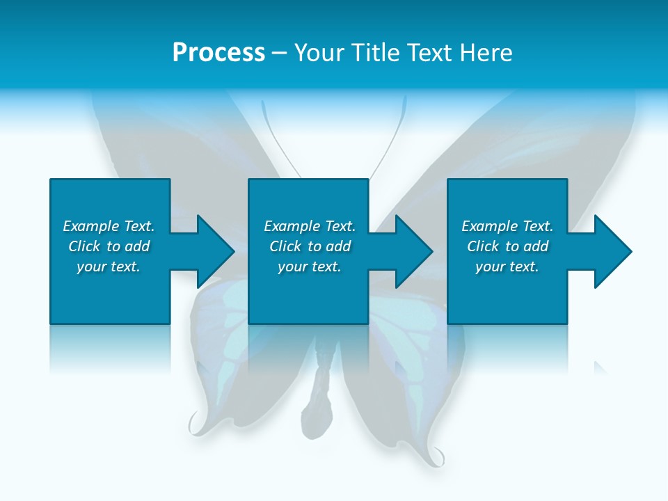 Round Insect Yellow PowerPoint Template