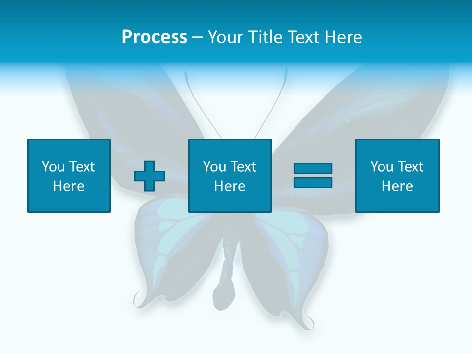 Round Insect Yellow PowerPoint Template