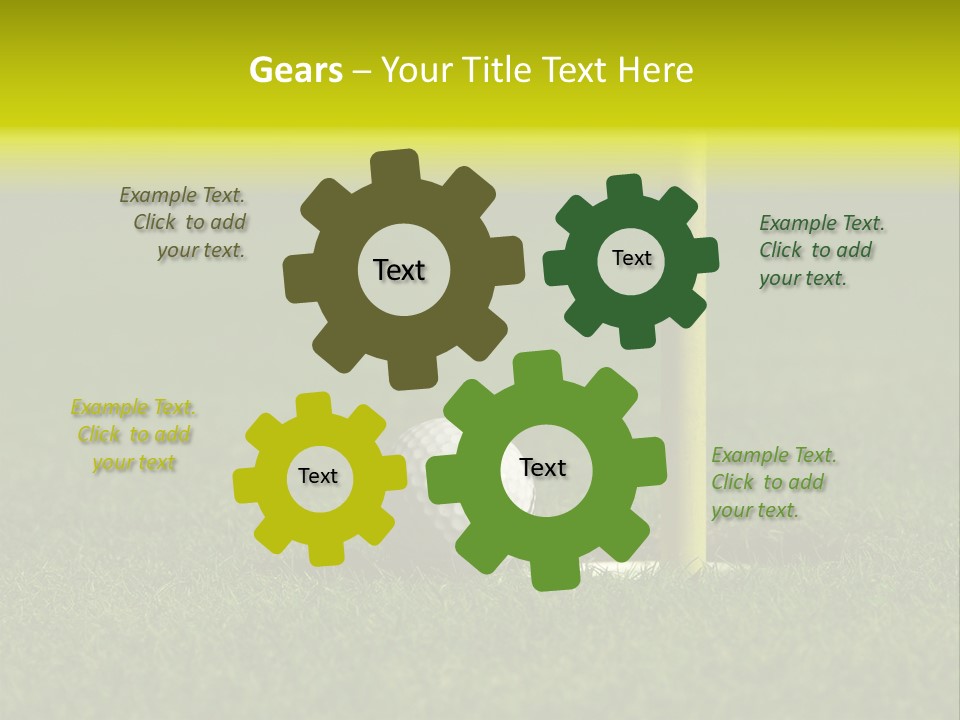 Vitality Pretty Growing PowerPoint Template