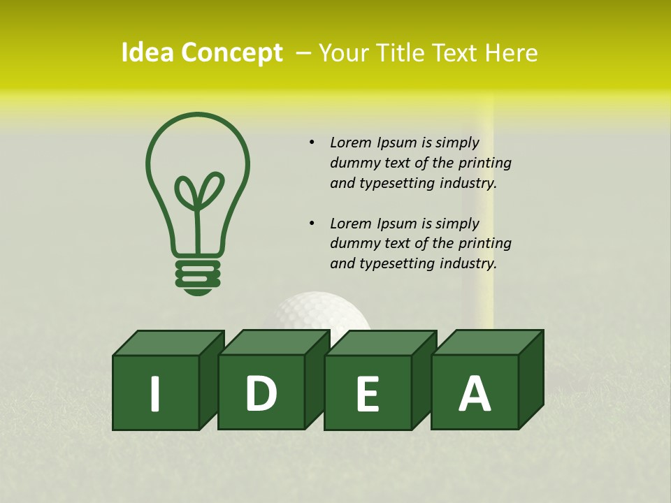 Vitality Pretty Growing PowerPoint Template