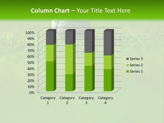 Green White Score PowerPoint Template