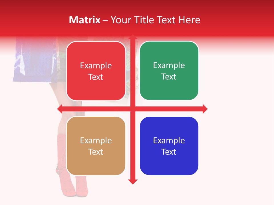 Shopper Christmas Sexy PowerPoint Template