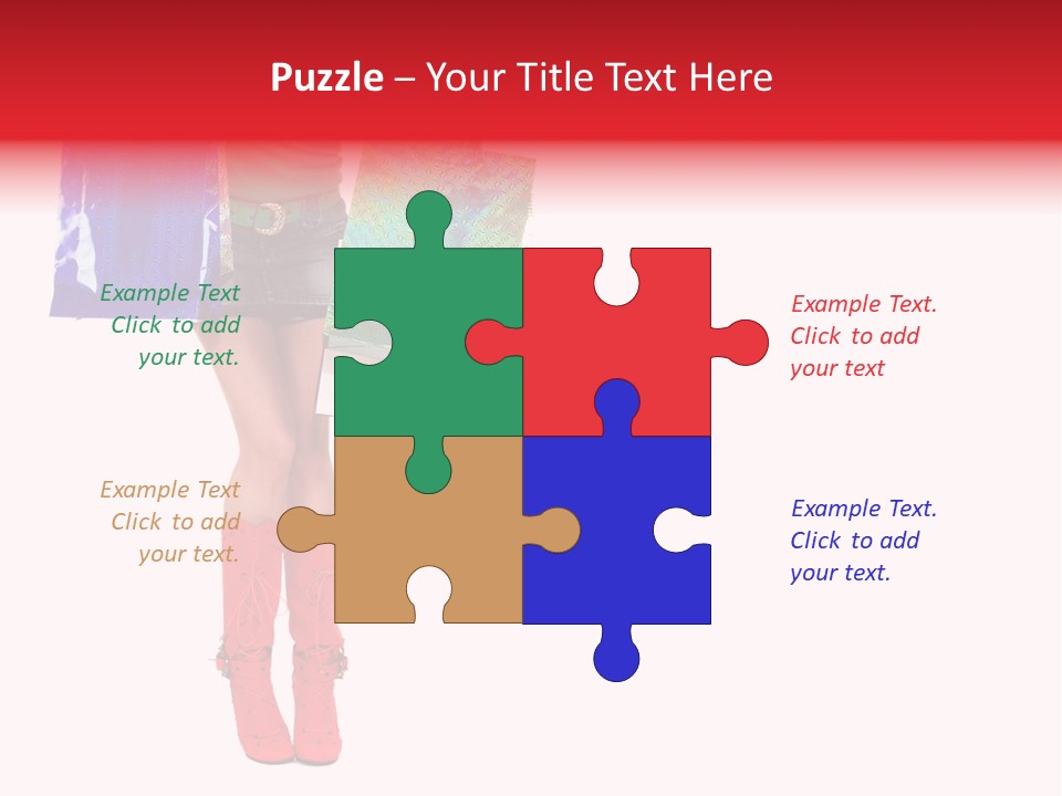 Shopper Christmas Sexy PowerPoint Template