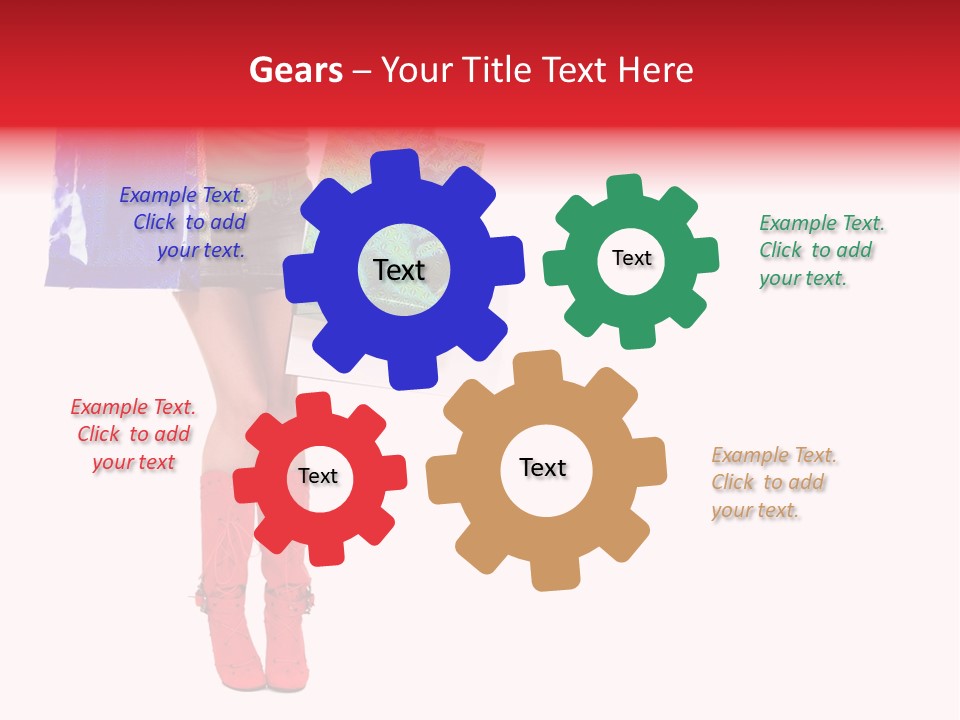 Shopper Christmas Sexy PowerPoint Template