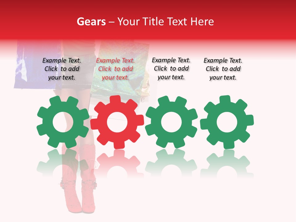 Shopper Christmas Sexy PowerPoint Template