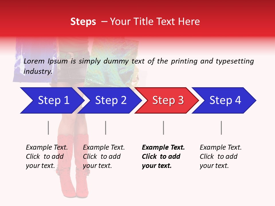Shopper Christmas Sexy PowerPoint Template