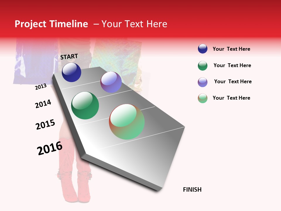 Shopper Christmas Sexy PowerPoint Template