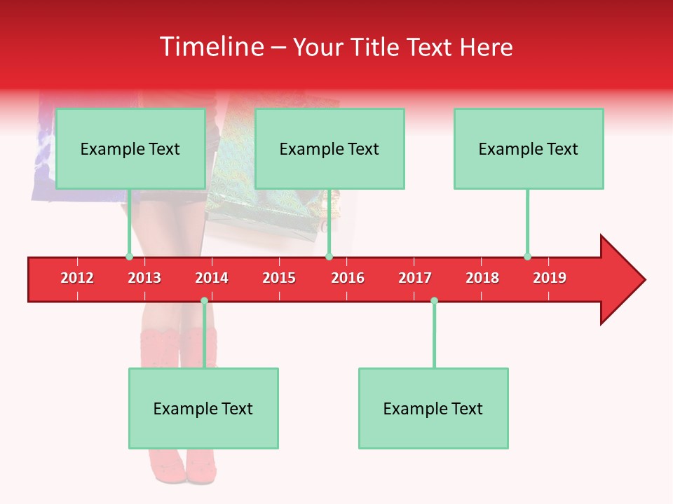 Shopper Christmas Sexy PowerPoint Template