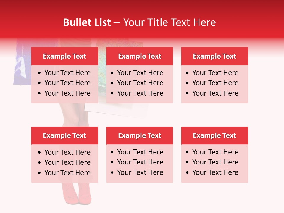 Shopper Christmas Sexy PowerPoint Template