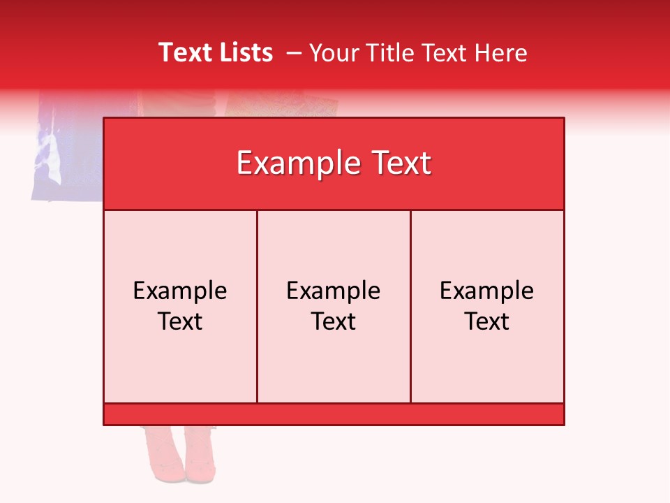 Shopper Christmas Sexy PowerPoint Template