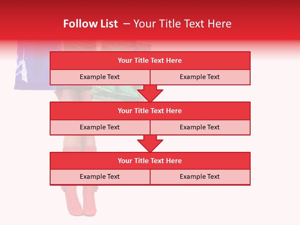 Shopper Christmas Sexy PowerPoint Template