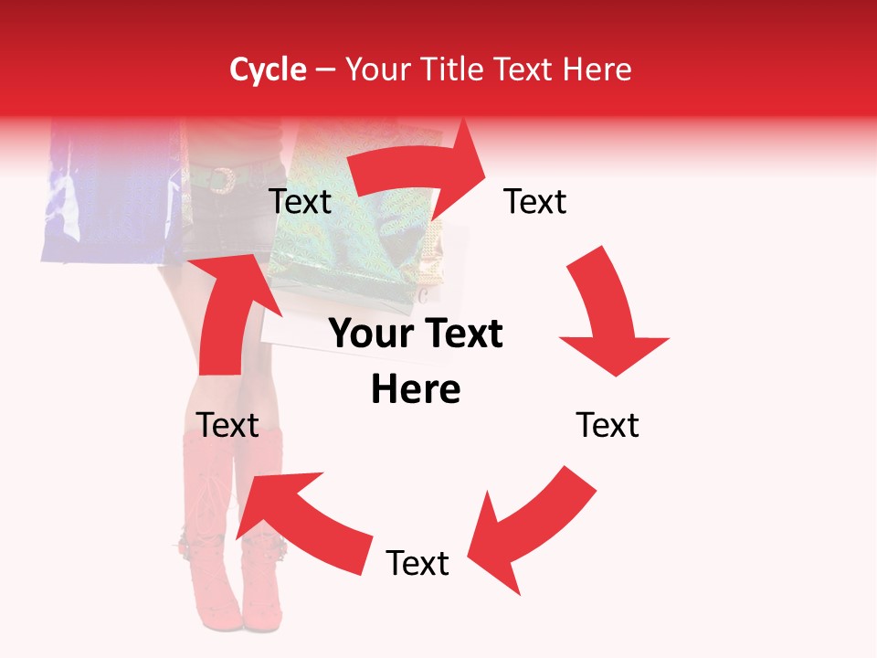 Shopper Christmas Sexy PowerPoint Template