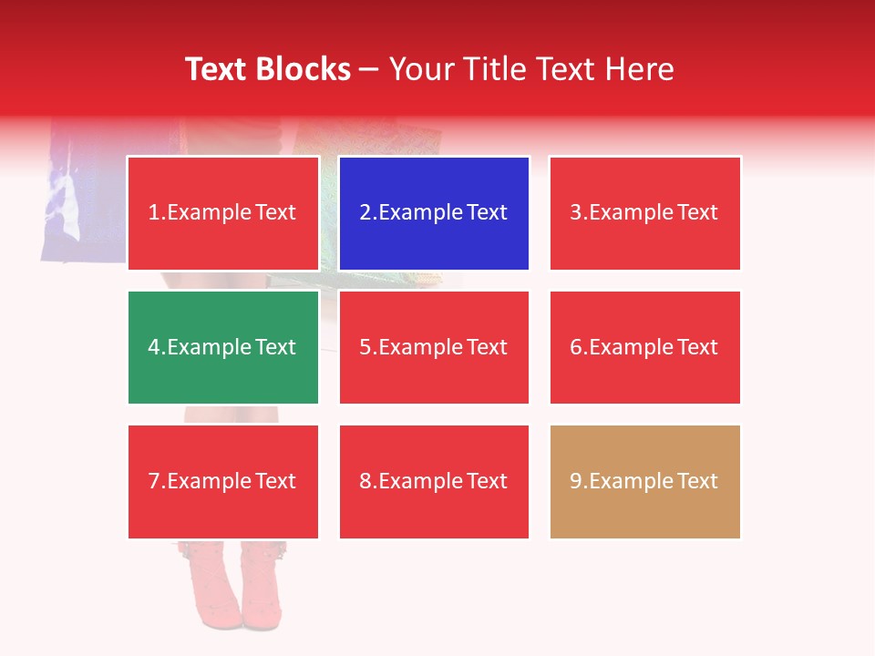 Shopper Christmas Sexy PowerPoint Template