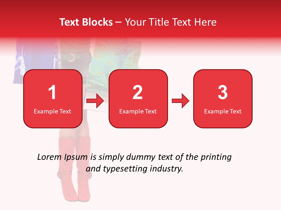 Shopper Christmas Sexy PowerPoint Template