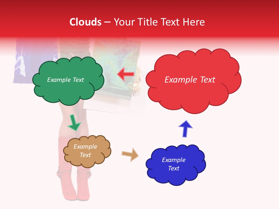 Shopper Christmas Sexy PowerPoint Template