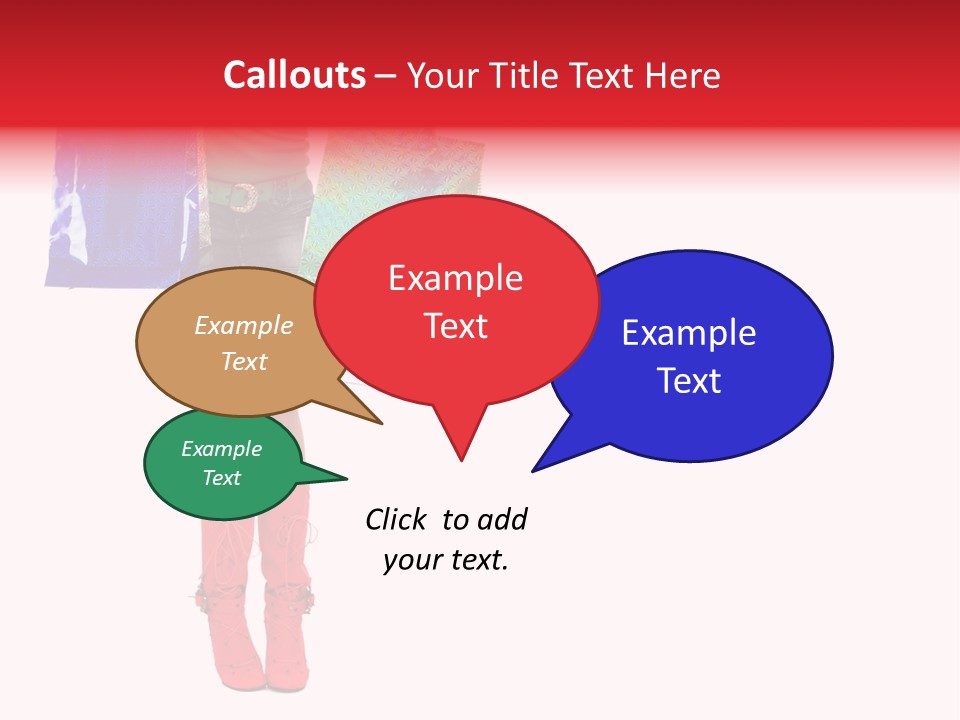 Shopper Christmas Sexy PowerPoint Template