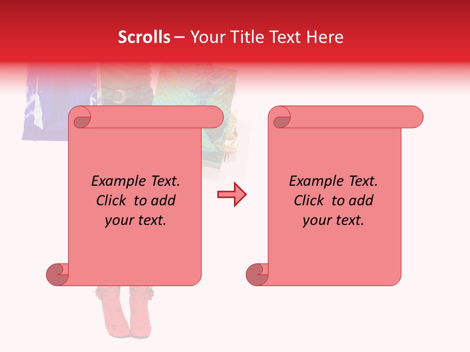 Shopper Christmas Sexy PowerPoint Template