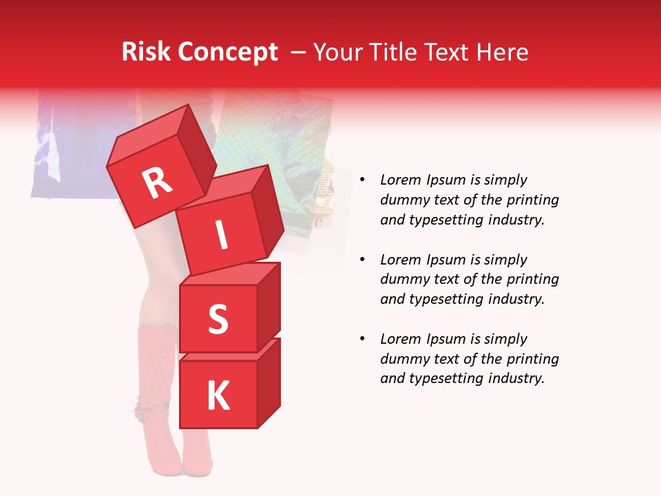 Shopper Christmas Sexy PowerPoint Template