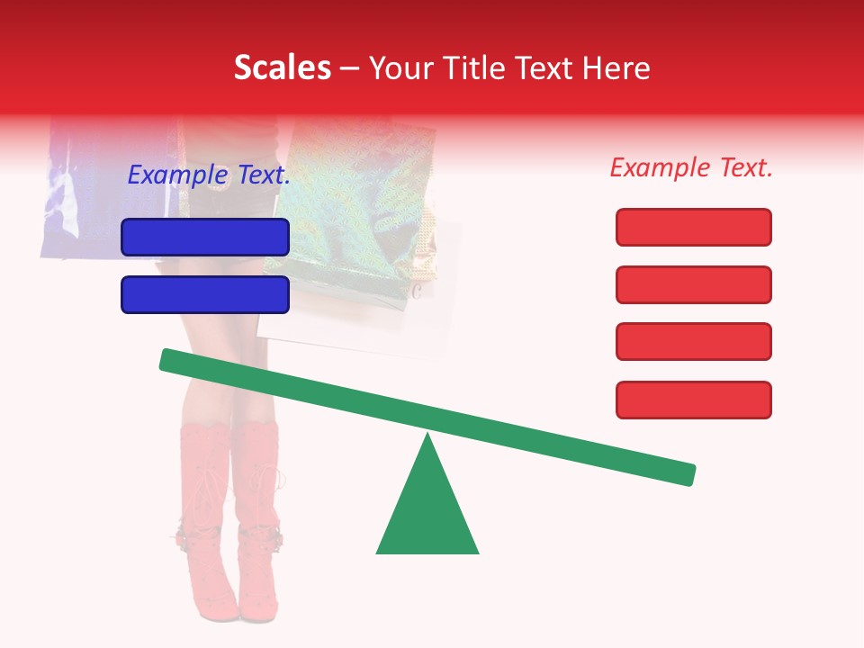 Shopper Christmas Sexy PowerPoint Template