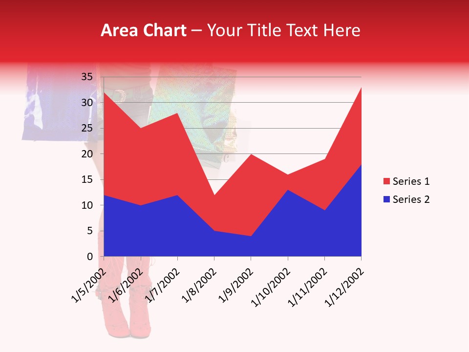 Shopper Christmas Sexy PowerPoint Template