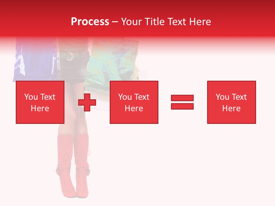 Shopper Christmas Sexy PowerPoint Template