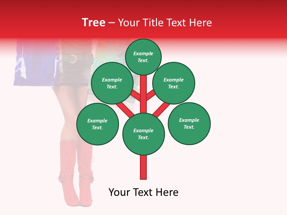 Shopper Christmas Sexy PowerPoint Template