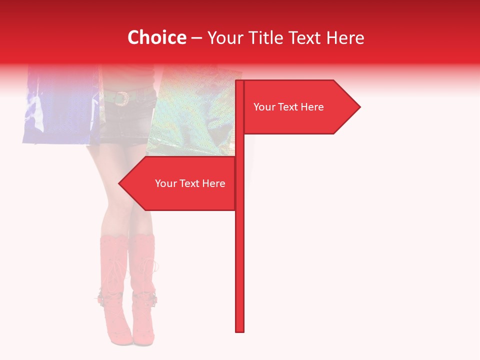 Shopper Christmas Sexy PowerPoint Template