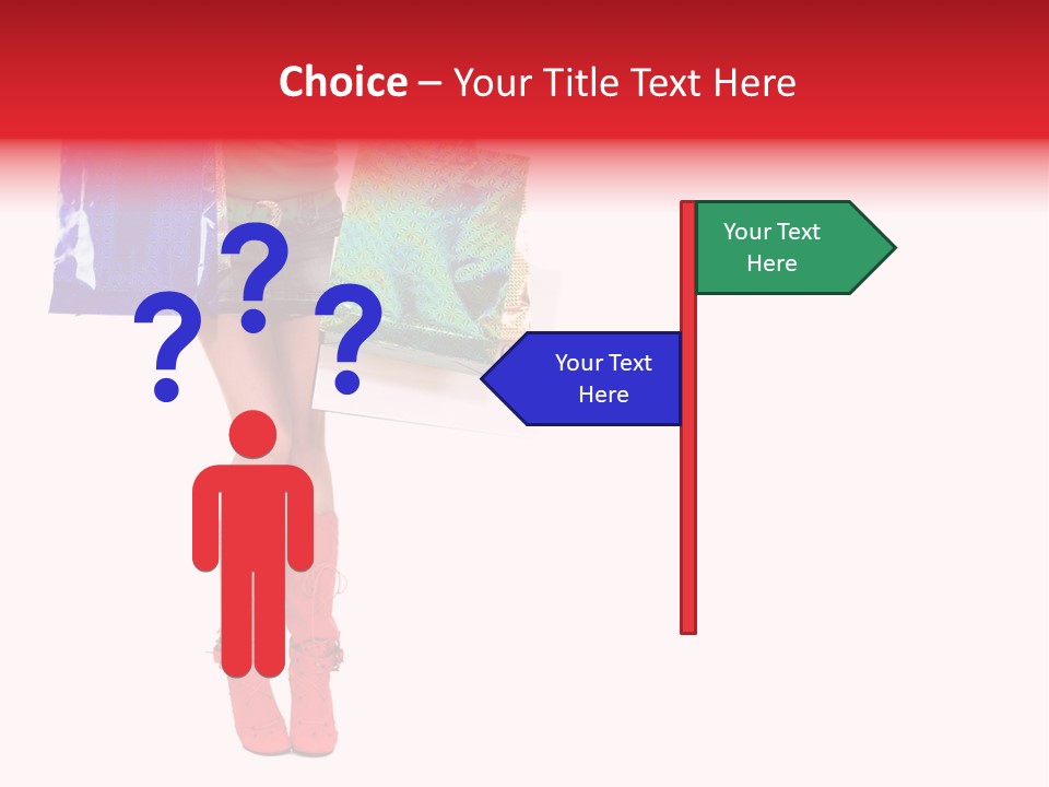 Shopper Christmas Sexy PowerPoint Template