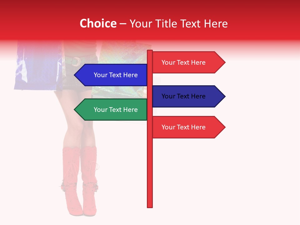 Shopper Christmas Sexy PowerPoint Template