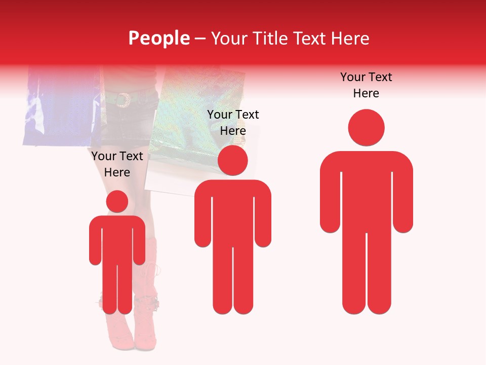 Shopper Christmas Sexy PowerPoint Template