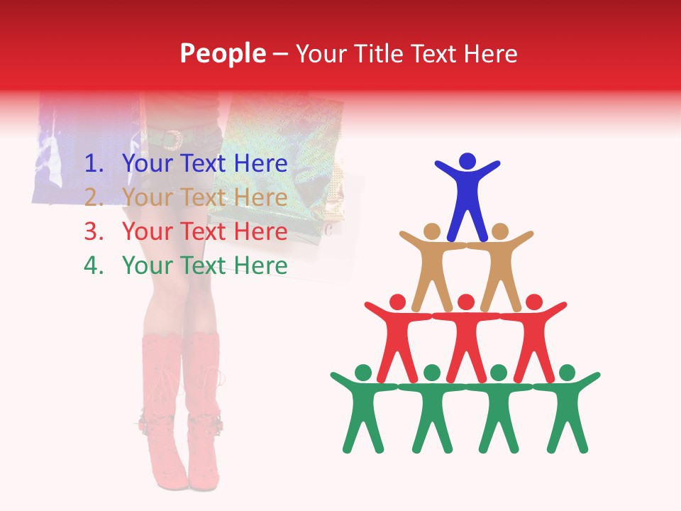 Shopper Christmas Sexy PowerPoint Template