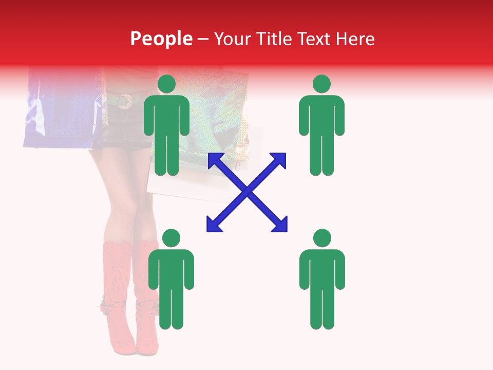 Shopper Christmas Sexy PowerPoint Template