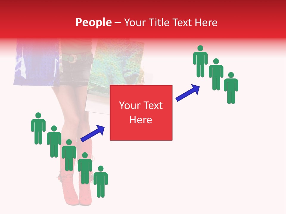 Shopper Christmas Sexy PowerPoint Template