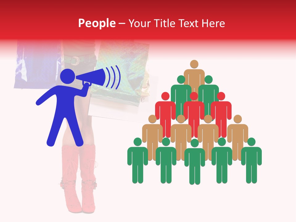 Shopper Christmas Sexy PowerPoint Template