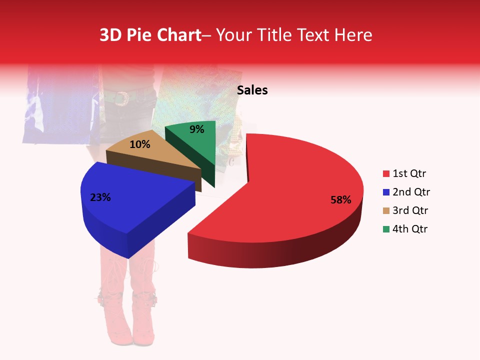 Shopper Christmas Sexy PowerPoint Template