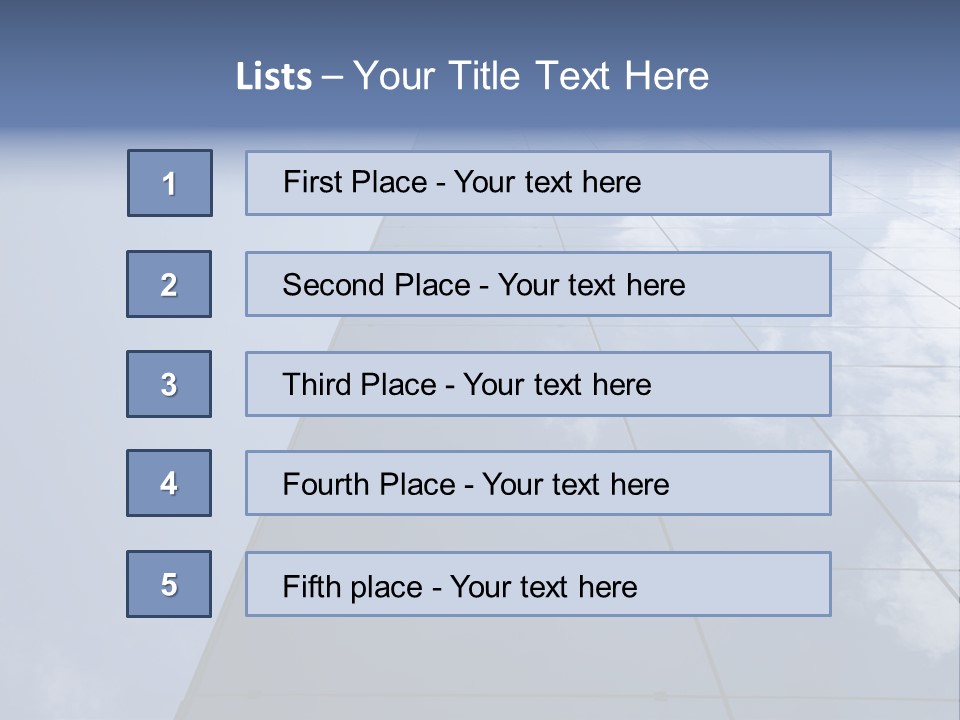 Corporate Building Modern Building PowerPoint Template