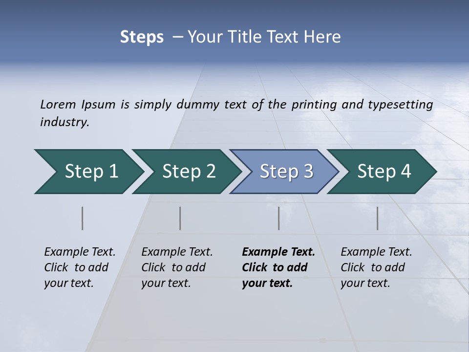 Corporate Building Modern Building PowerPoint Template