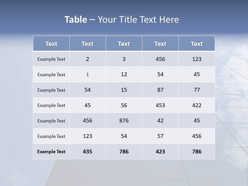 Corporate Building Modern Building PowerPoint Template