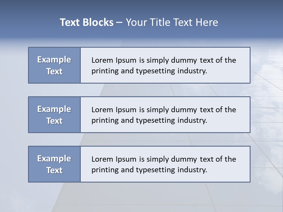 Corporate Building Modern Building PowerPoint Template