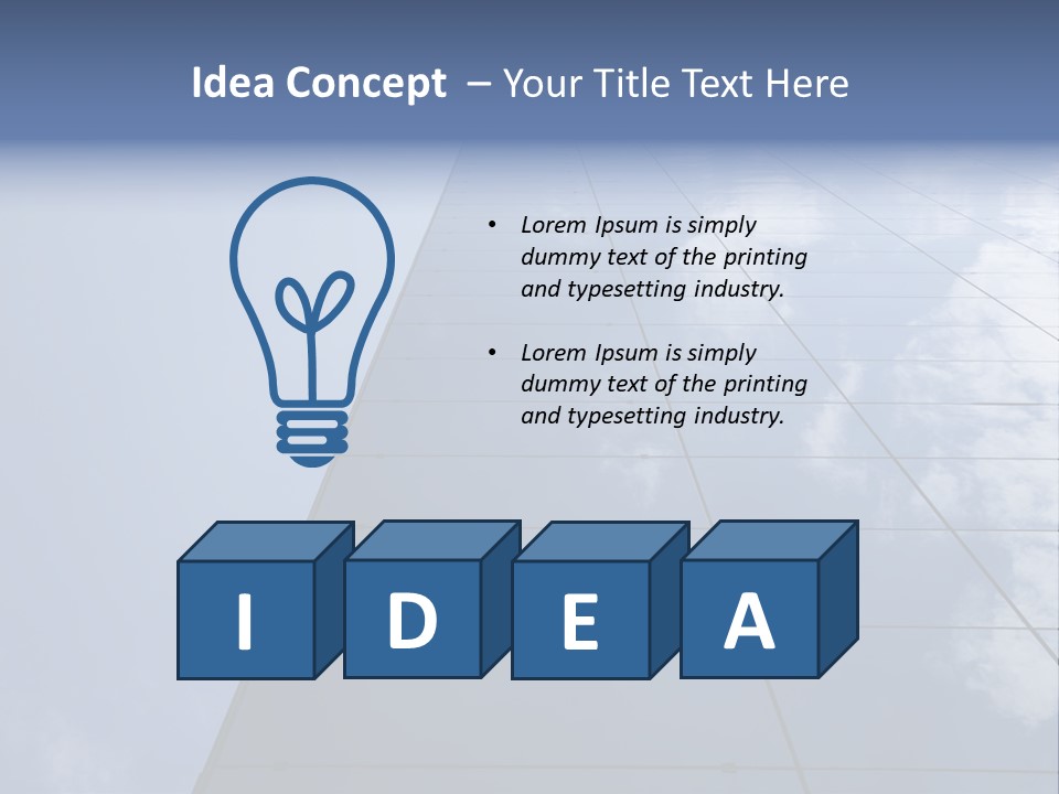 Corporate Building Modern Building PowerPoint Template