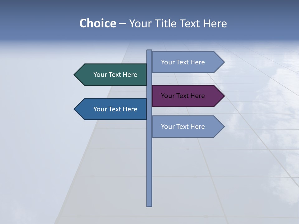 Corporate Building Modern Building PowerPoint Template
