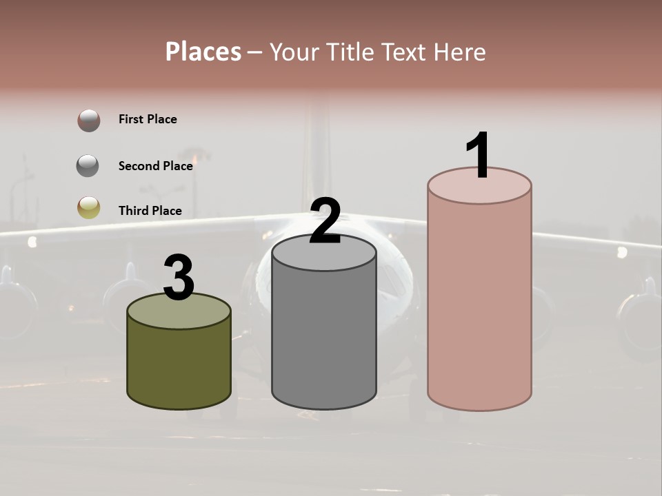 Transport Airport Aviation PowerPoint Template