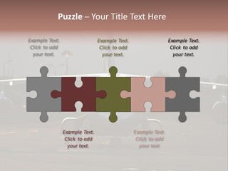 Transport Airport Aviation PowerPoint Template