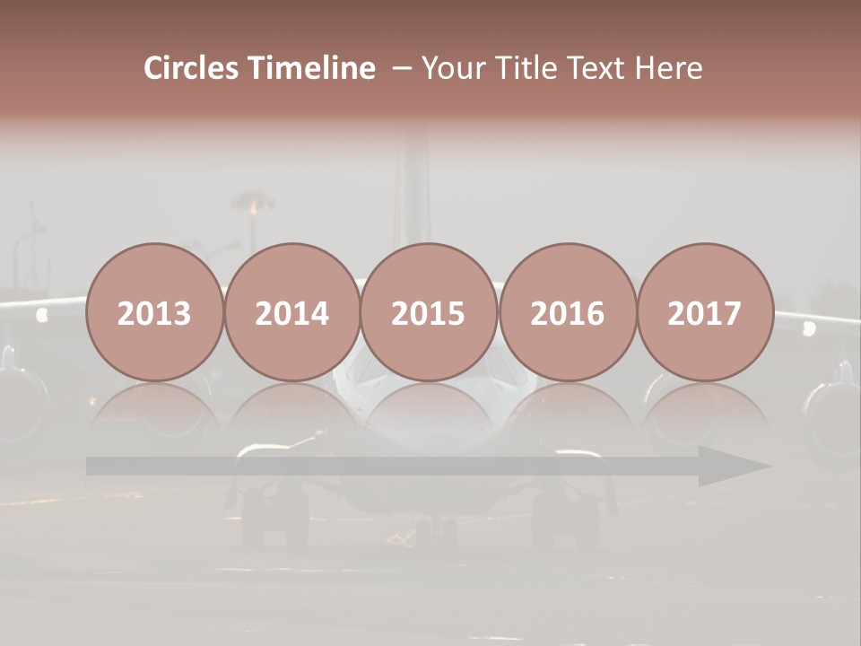 Transport Airport Aviation PowerPoint Template