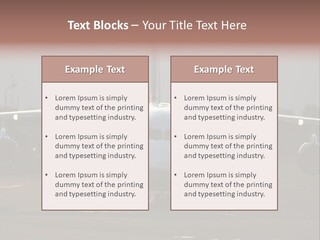 Transport Airport Aviation PowerPoint Template